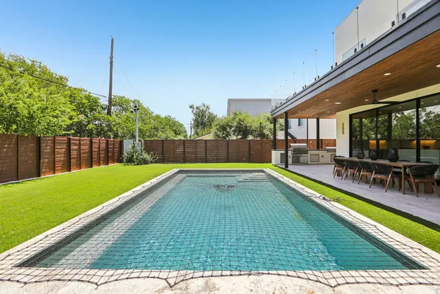 a outdoor space with chairs
