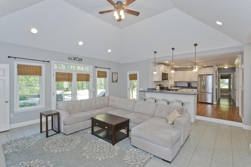201 Plumtree Road Sunderland, MA 01375 - Photo 13 of 38 a living room with furniture and a large window