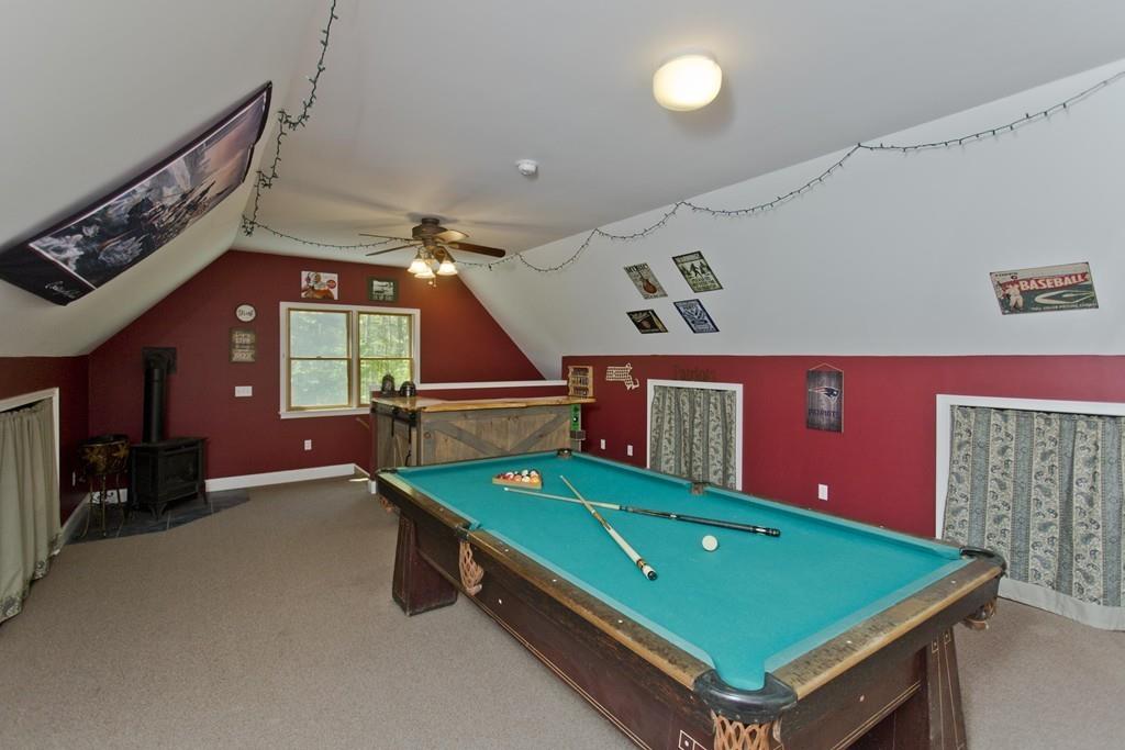 201 Plumtree Road Sunderland, MA 01375 - Photo 25 of 38 a room with pool table and windows