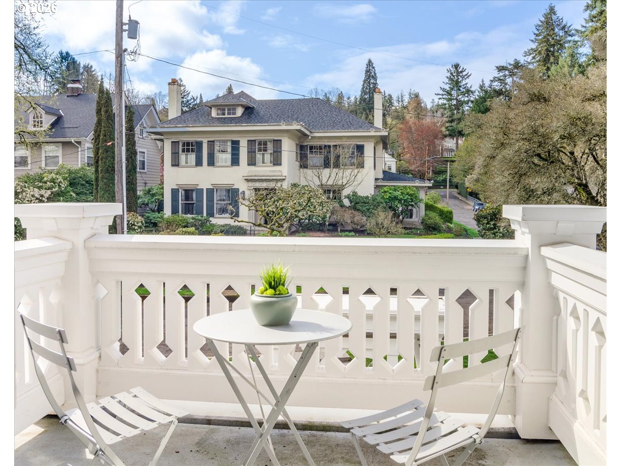 2023 Southwest Montgomery Drive Portland, OR 97201 - Photo 16 of 46 a view of a chairs and table in patio