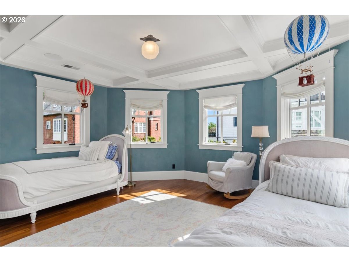 2023 Southwest Montgomery Drive Portland, OR 97201 - Photo 24 of 46 a bedroom with a bed and window