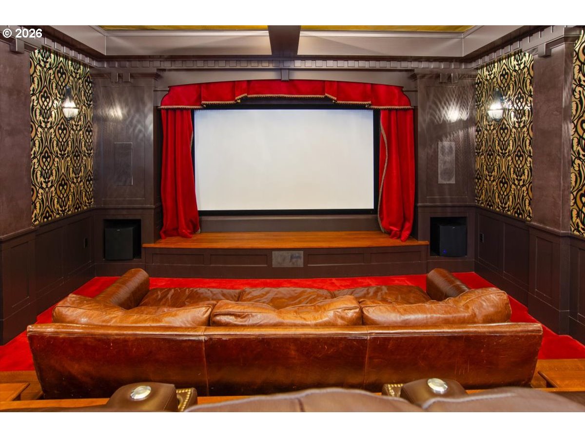 2023 Southwest Montgomery Drive Portland, OR 97201 - Photo 30 of 46 a room with a bed and a mirror