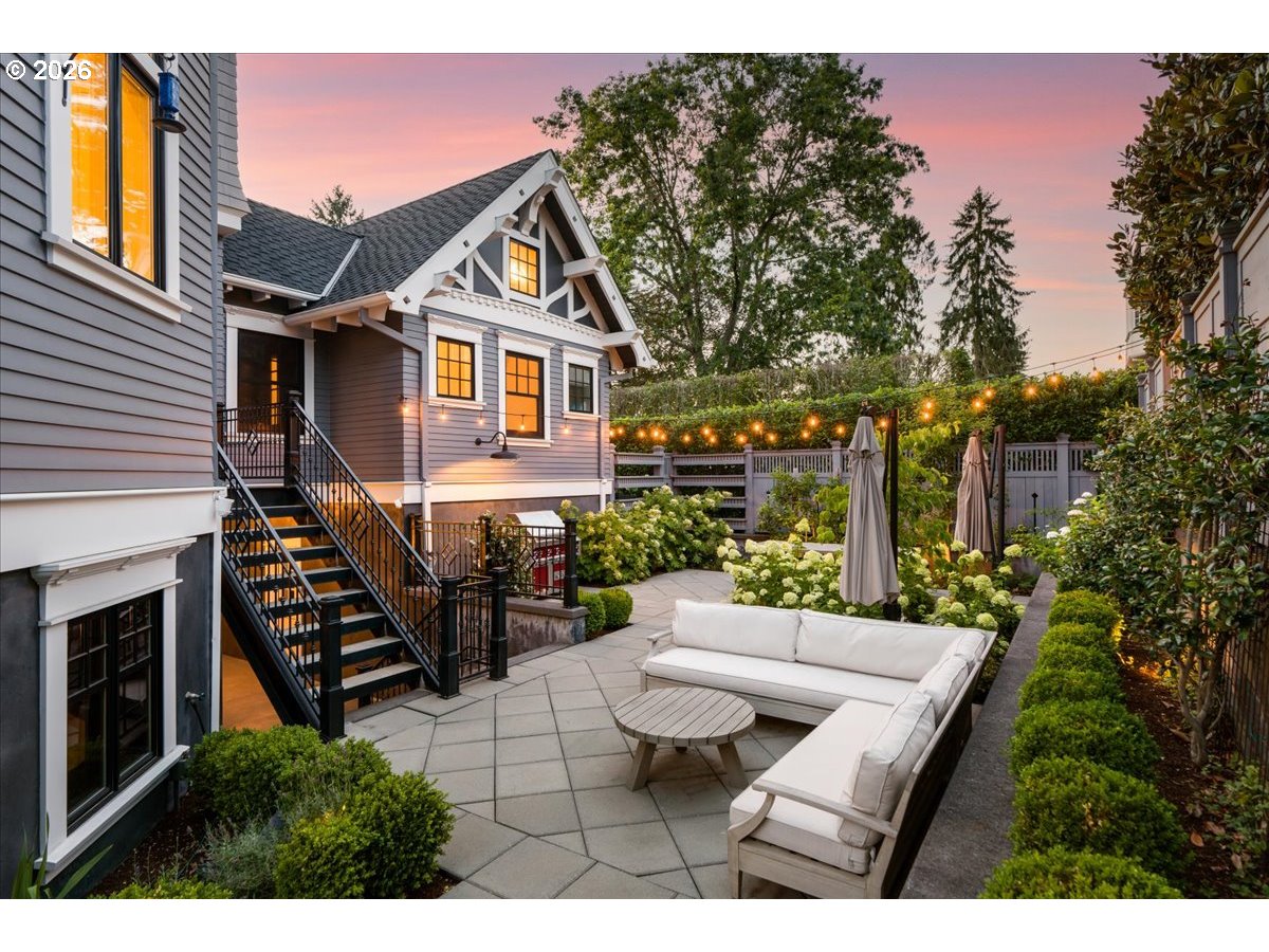 2023 Southwest Montgomery Drive Portland, OR 97201 - Photo 40 of 46 a view of a house with backyard and sitting area