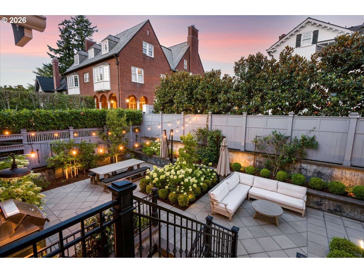2023 Southwest Montgomery Drive Portland, OR 97201 - Photo 41 of 46 a view of a chairs and table in the patio