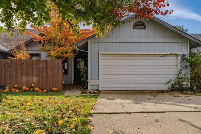 a house with a small yard