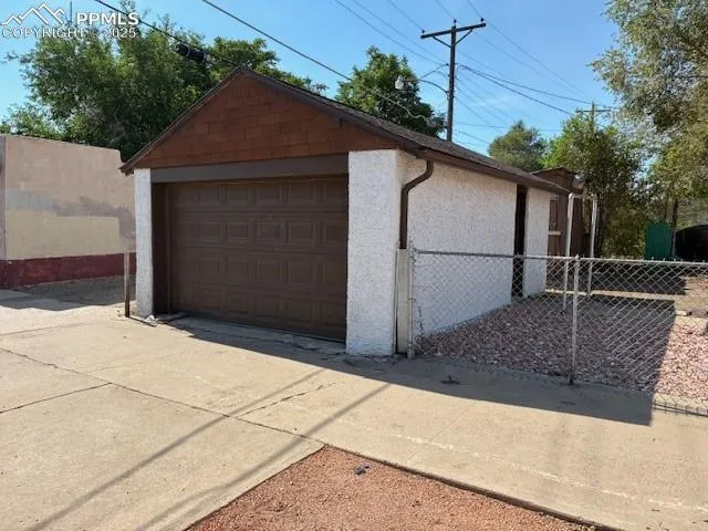 a view of outdoor space and deck