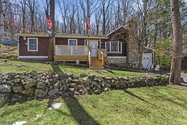 a backyard of a house