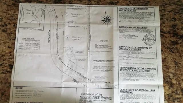 3472 Nonaville Road Mount Juliet, TN 37122 - Photo 19 of 20 New plot map showing property lines from recent parcel subdivision.