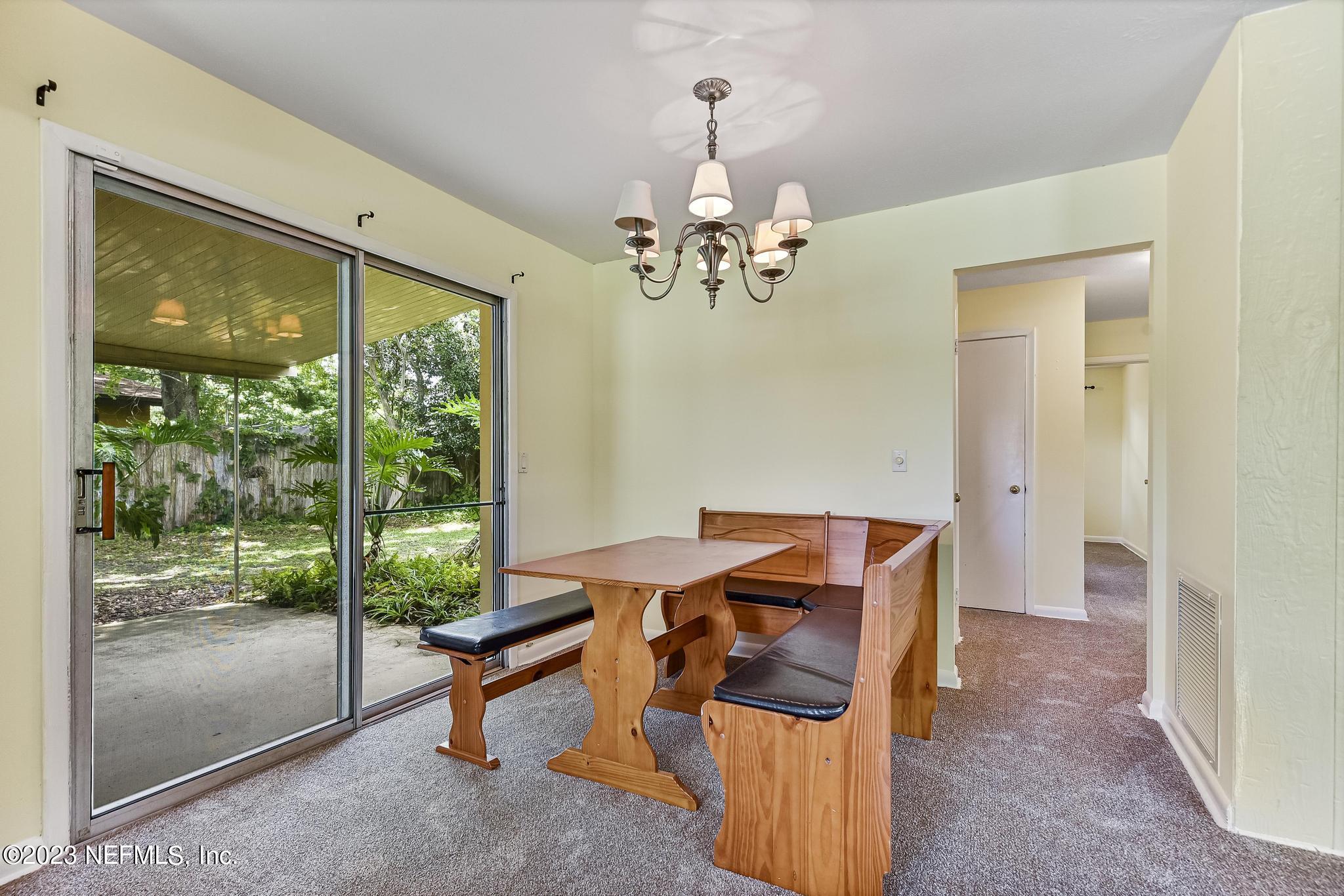 5627 Sabena Road Jacksonville, FL 32207 - Photo 11 of 22 a view of a dining room with furniture window and outside view