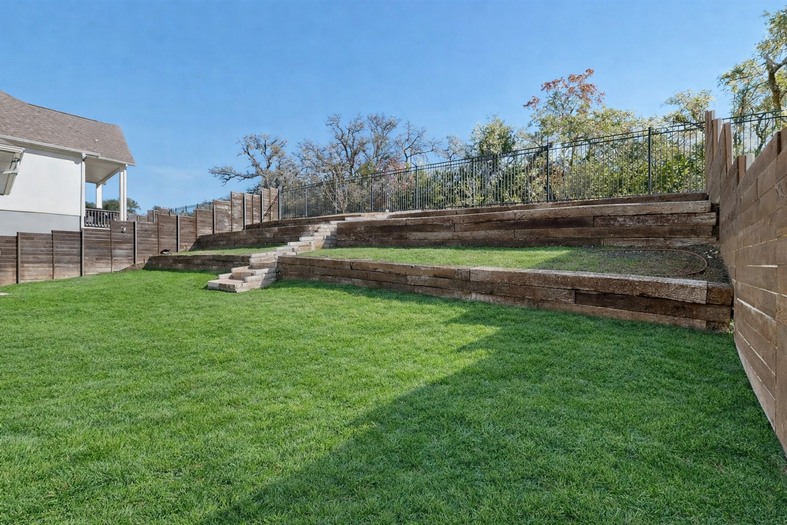 7705 Alouette Drive Austin, TX 78738 - Photo 32 of 40 a view of garden with trees