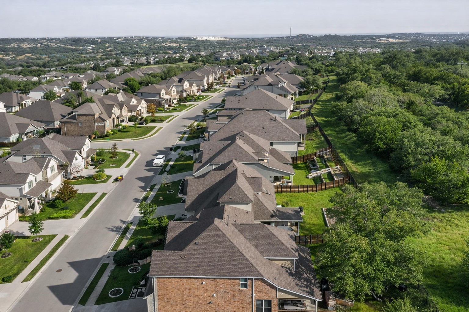 7705 Alouette Drive Austin, TX 78738 - Photo 34 of 40 an aerial view of a house