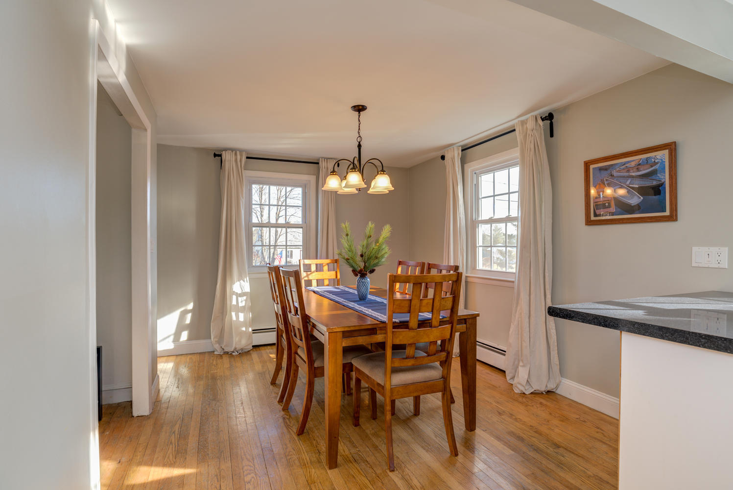 522 North Road Yarmouth, ME 04096 - Photo 12 of 34 Dining room with HW floors