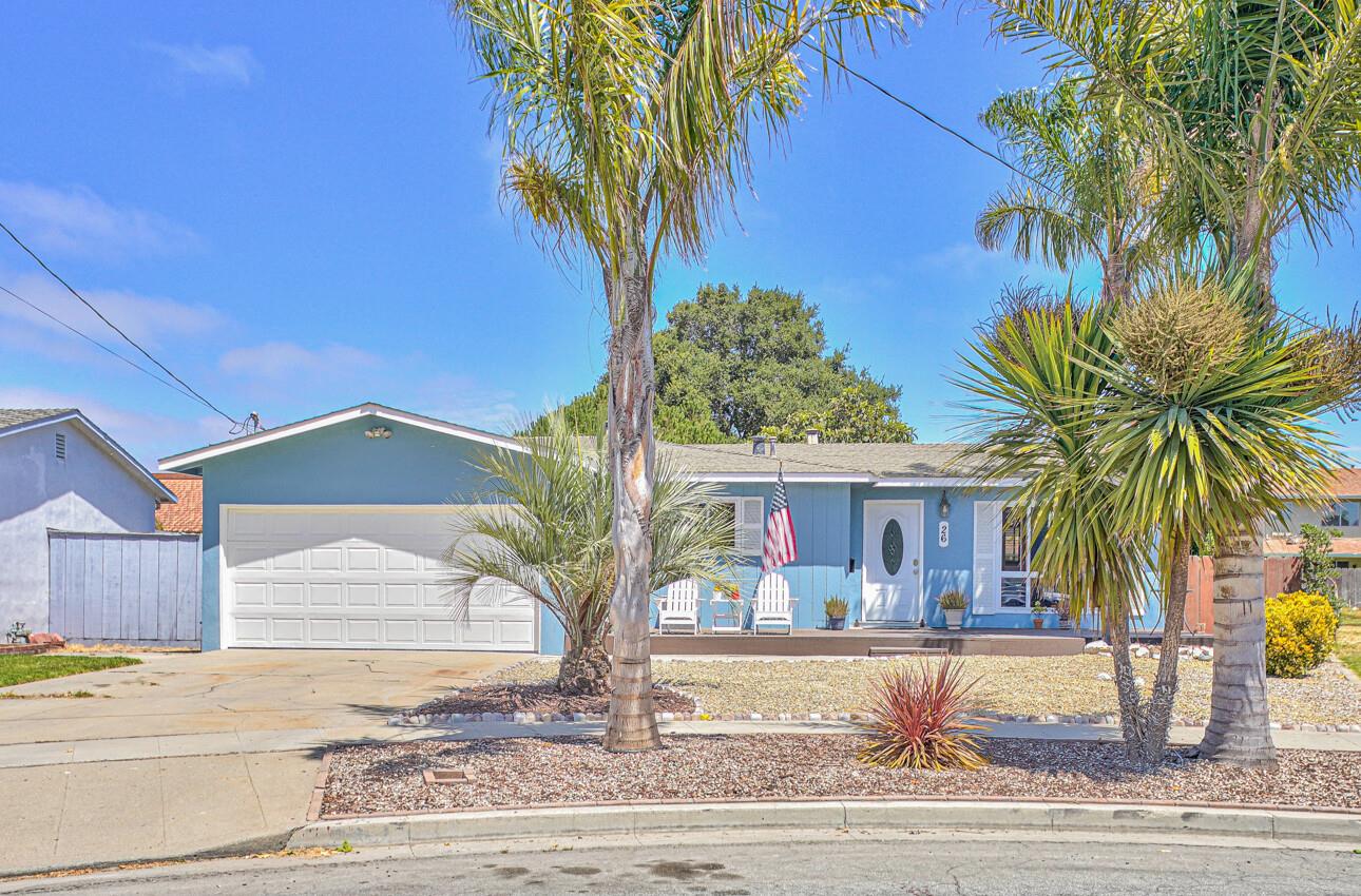 26 Young Drive Salinas, CA 93901 - Photo 2 of 28 a front view of a house with garden