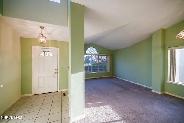 a view of an entryway door