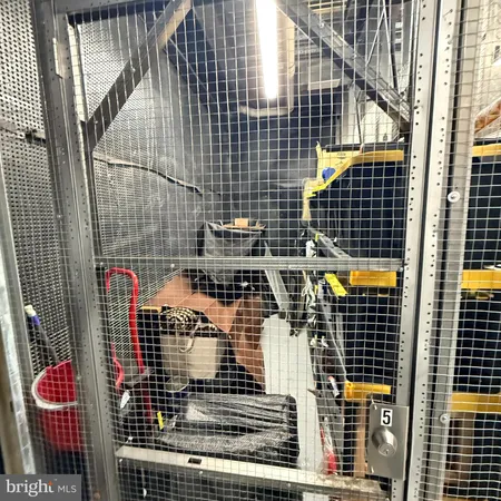 a view of a building with a street