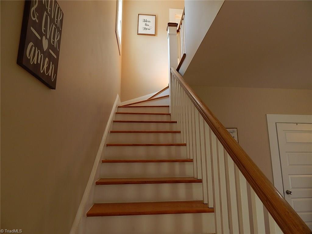 3990 Beasley School Road Sandy Ridge, NC 27046 - Photo 12 of 28 Gorgeous staircase!