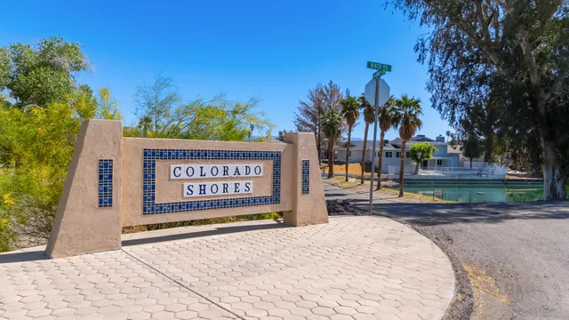 an aerial view of residential houses and outdoor space