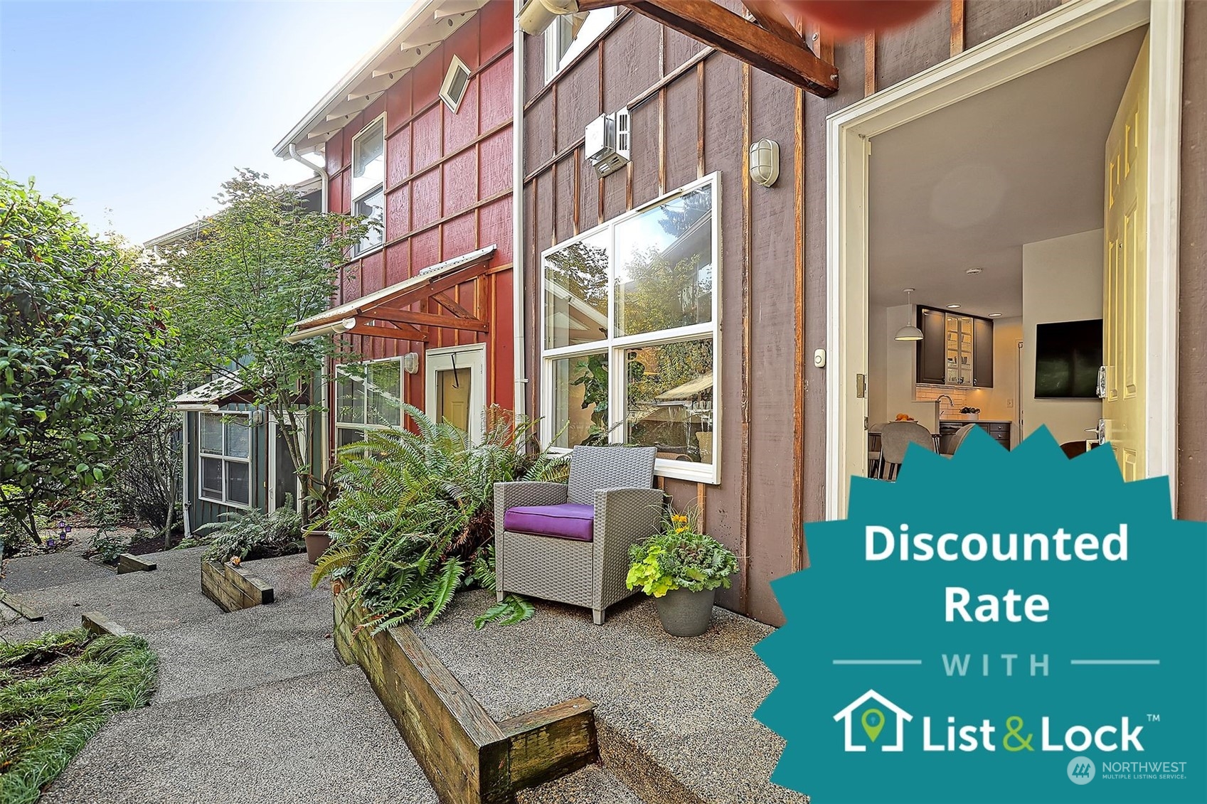 1817 20th Avenue, Unit B Seattle, WA 98122 - Photo 1 of 29 a view of a chairs in front of a house