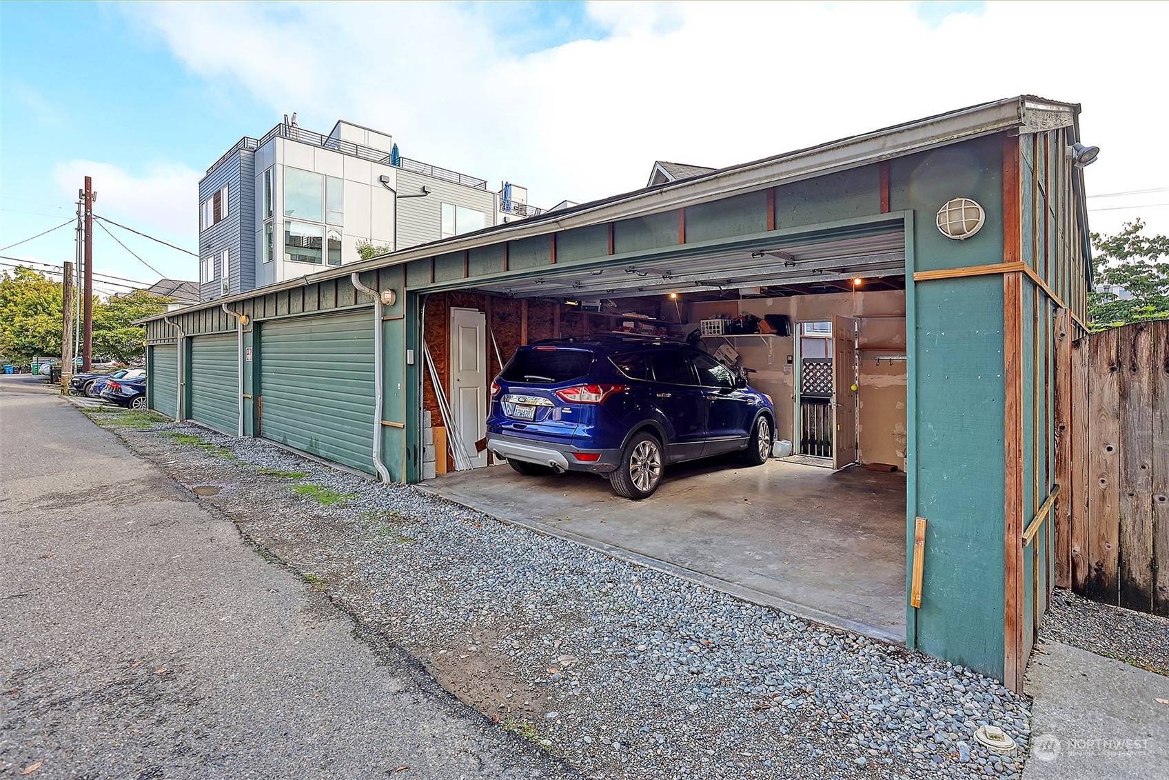 1817 20th Avenue, Unit B Seattle, WA 98122 - Photo 24 of 28 a view of a car parked in garage