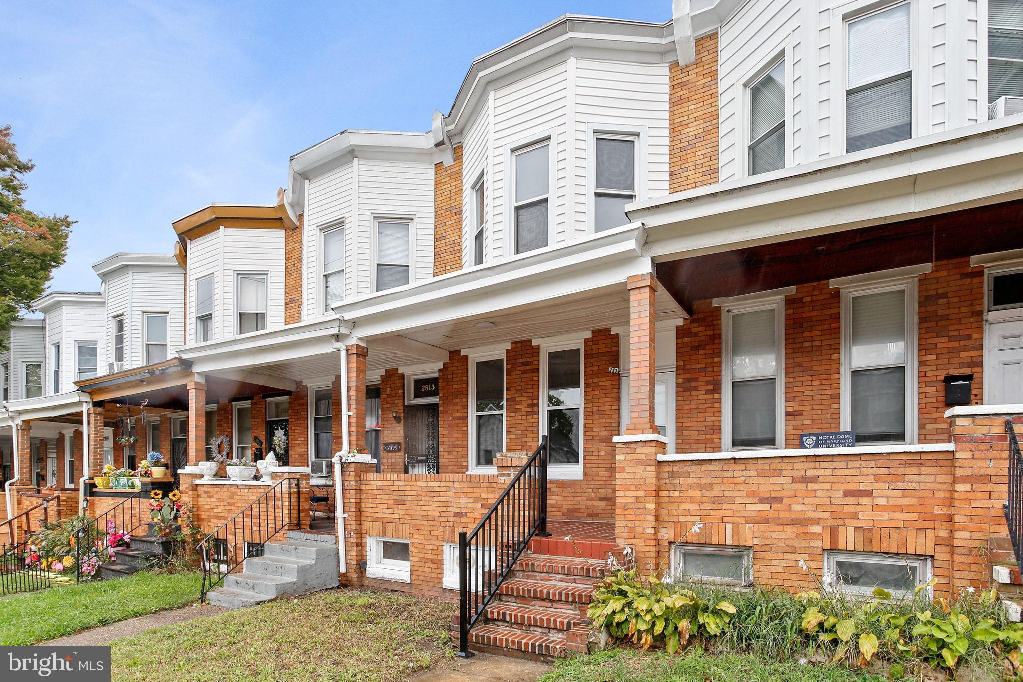 2811 Erdman Avenue Baltimore, MD 21213 - Photo 2 of 17 a front view of a brick building