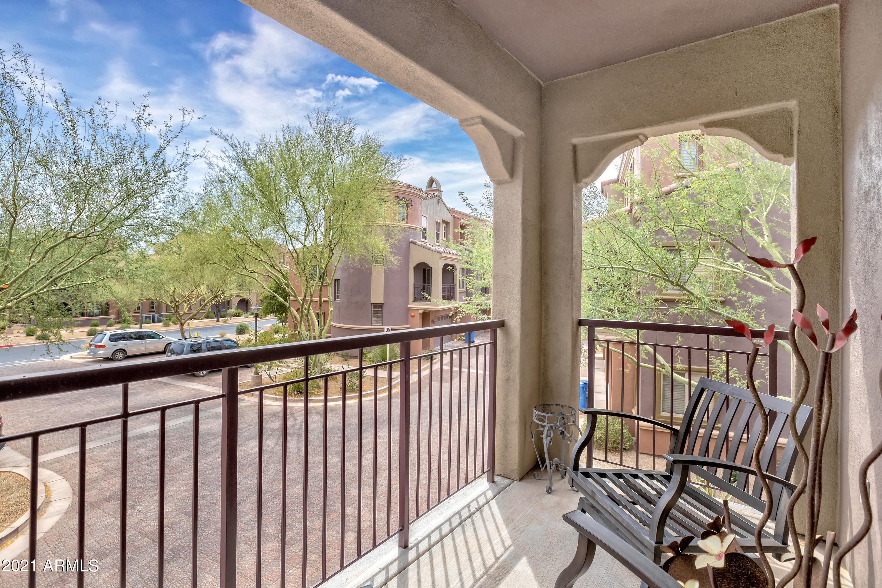 3935 East Rough Rider Road, Unit 1156 Phoenix, AZ 85050 - Photo 8 of 20 Balcony
