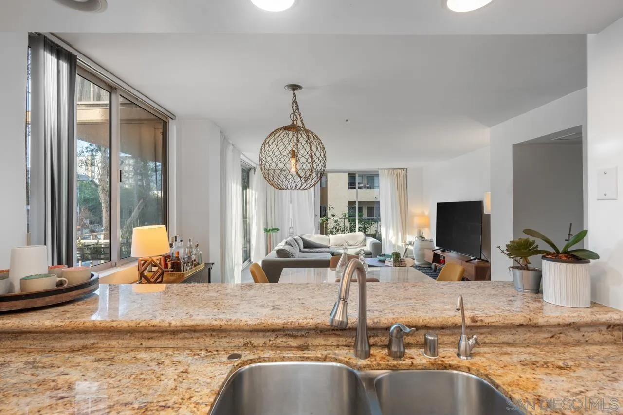 3635 7th Avenue, Unit 2D San Diego, CA 92103 - Photo 8 of 68 a view of a living room and dining room