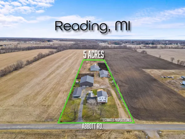 $599,000 | Undisclosed Address, Reading, MI 49274