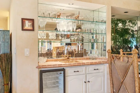 a kitchen with a sink and a window