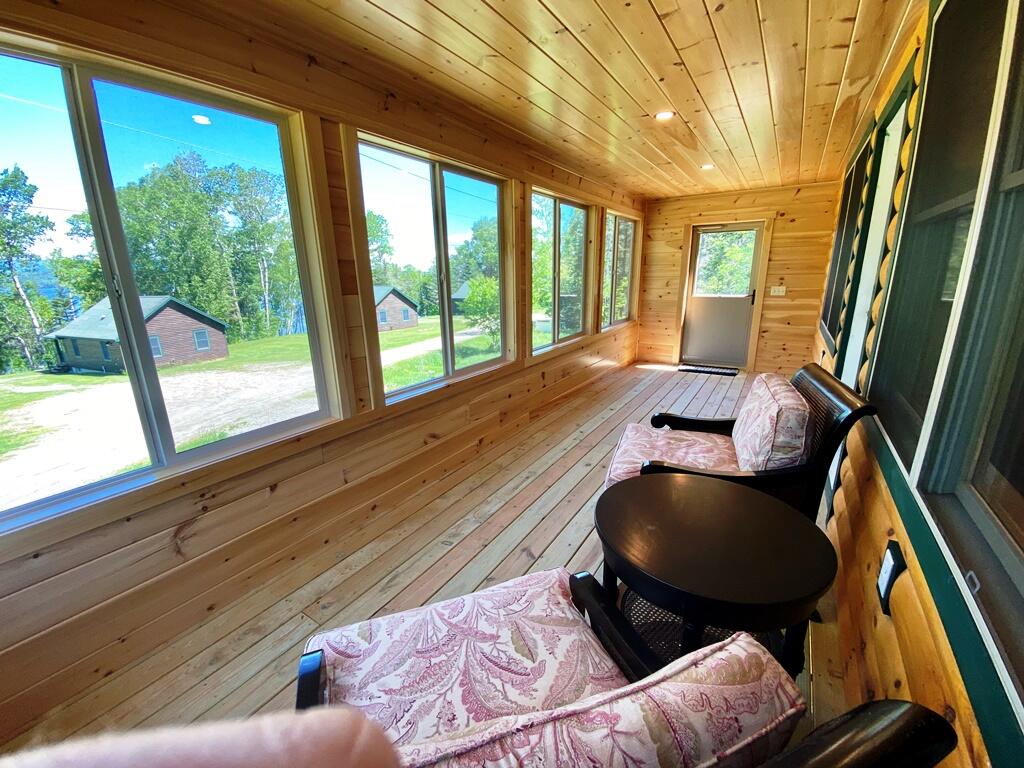 747 South Shore Drive, Unit 19 Rangeley, ME 04970 - Photo 36 of 54 4 Season Porch
