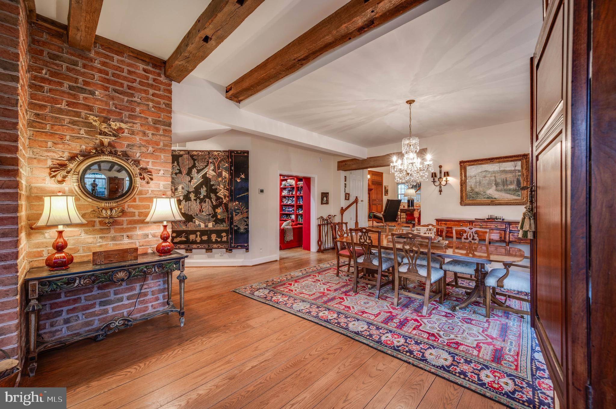 3223 Mt Zion Road Upperco, MD 21155 - Photo 47 of 65 a living room with furniture and a wooden floor