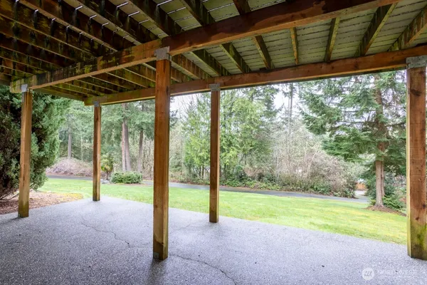 a view of a room with porch and a patio