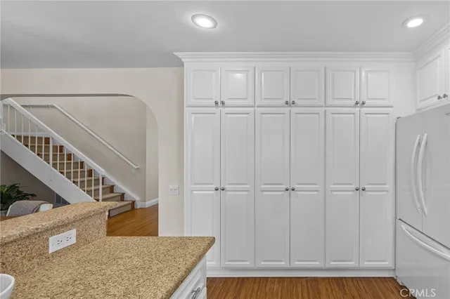 a view of front door