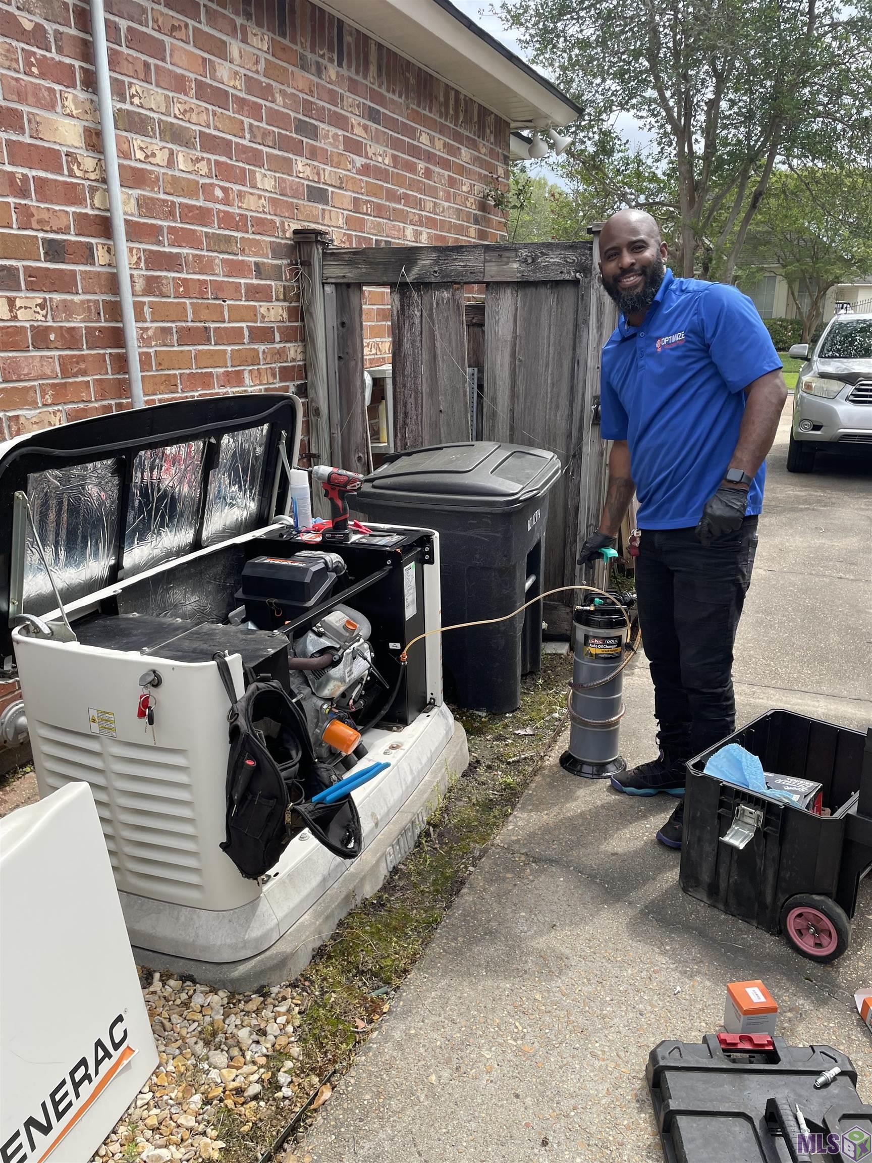1741 Obrien Drive St. George, LA 70810 - Photo 23 of 27 Joshua Serviced the 22kw Whole House Generator on Marfch 28 2025.