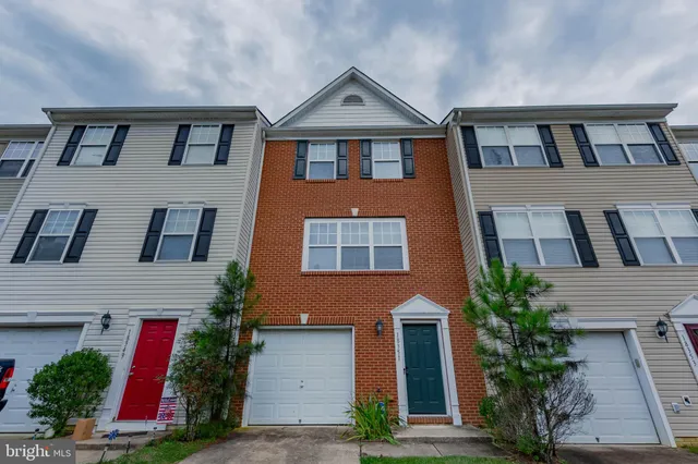 a front view of a building