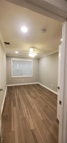 wooden floor in an empty room