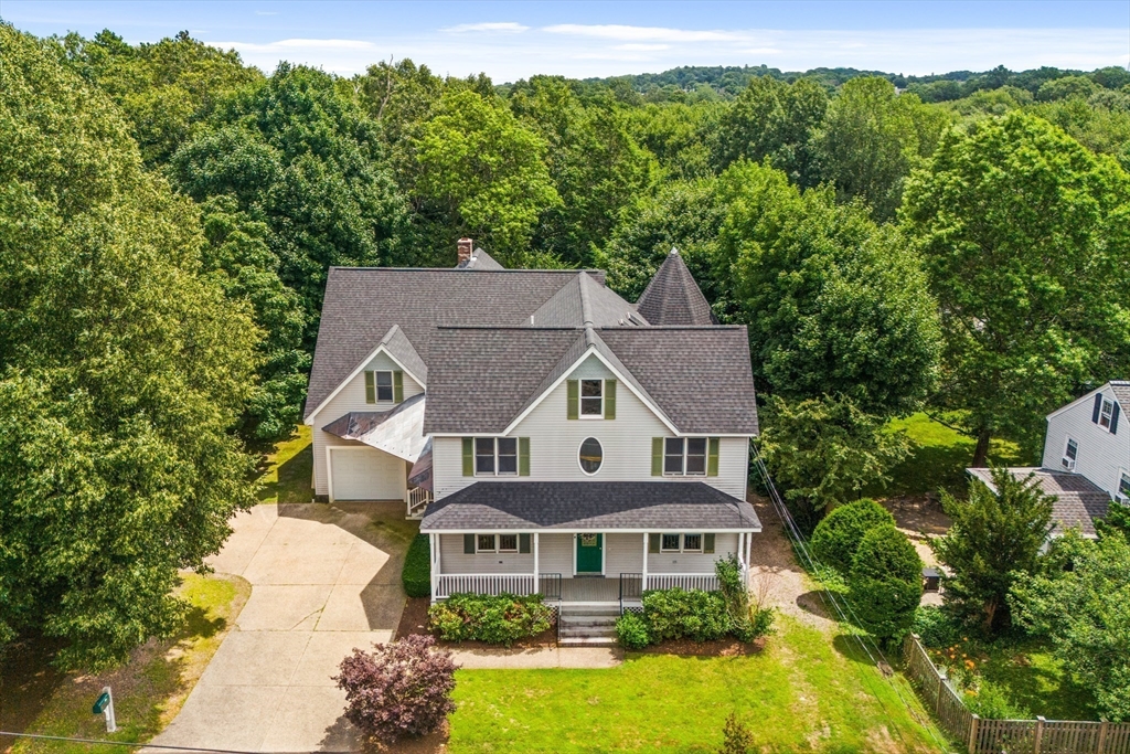 378 Central Avenue Needham, MA 02494 - Photo 3 of 5 an aerial view of a house