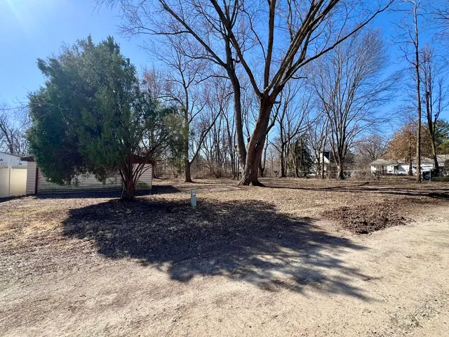a view of outdoor space with trees