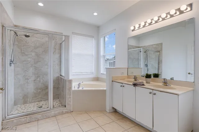 an aerial view of a house with outdoor space swimming pool and outdoor seating