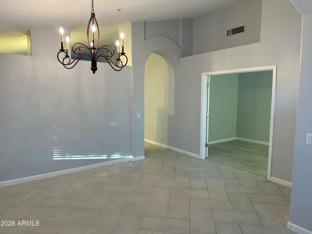 a view of a livingroom with furniture