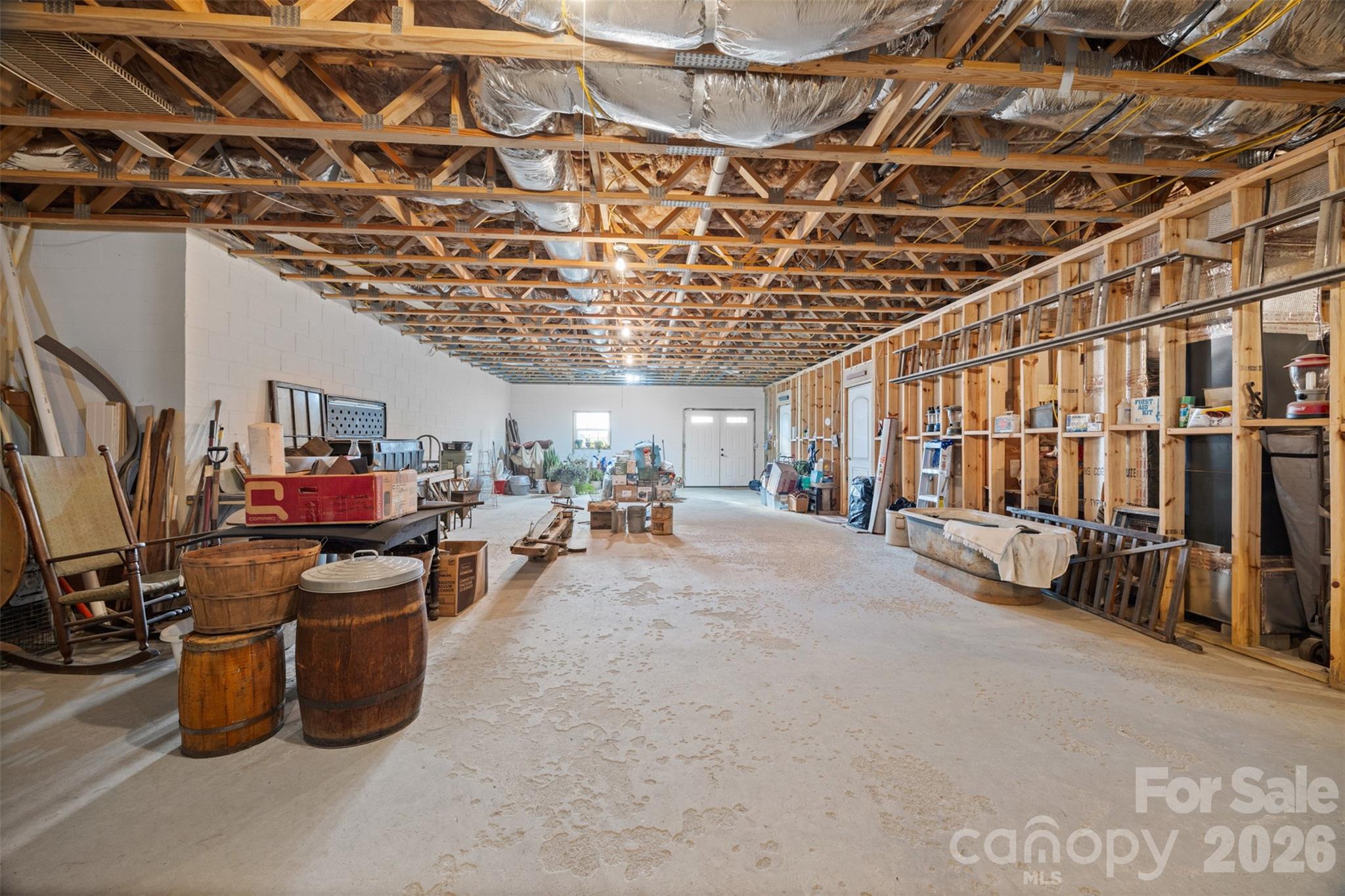 445 Warren Road Taylorsville, NC 28681 - Photo 39 of 48 a view of a room with gym equipment