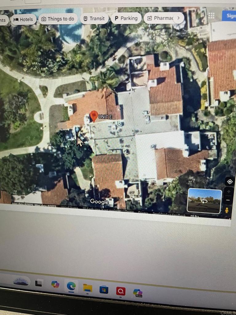 317 North Melrose Drive, Unit E Vista, CA 92083 - Photo 28 of 30 an aerial view of a house with a yard garage and lake view