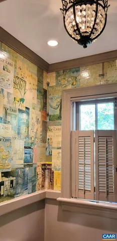 a view of a window in a room