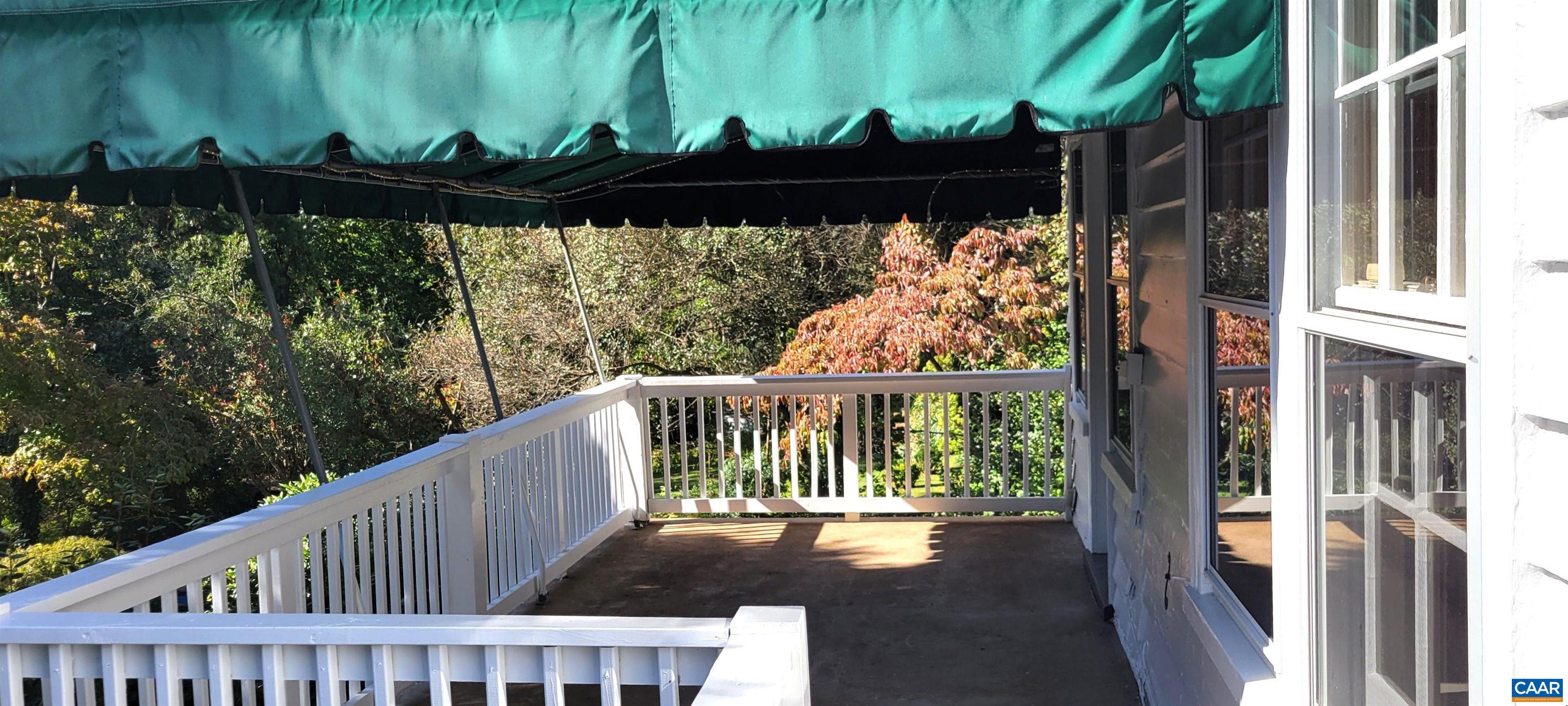 1912 Blue Ridge Road Charlottesville, VA 22903 - Photo 6 of 49 a view of balcony with a garden