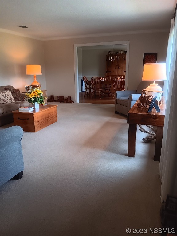 4141 Sterling Street Mims, FL 32754 - Photo 3 of 20 a living room with furniture and a wooden floor