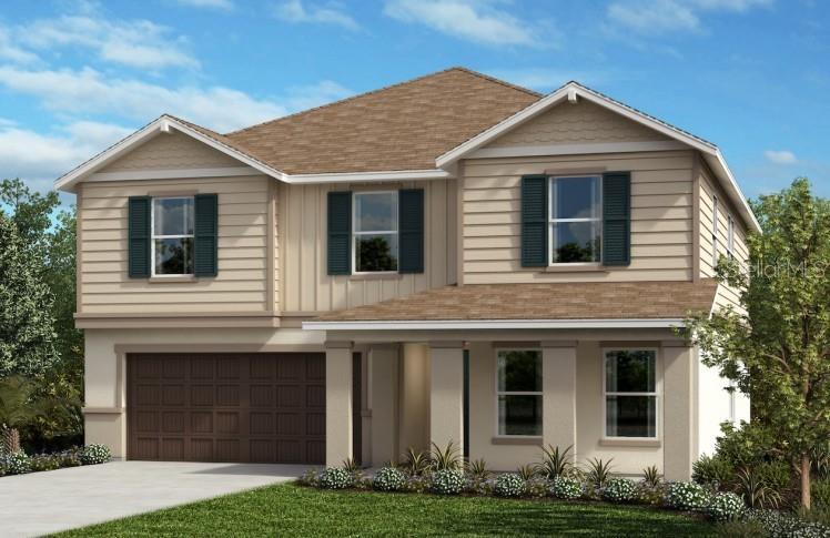 15904 Stream Lane Parrish, FL 34219 - Photo 1 of 1 a front view of a house with garden