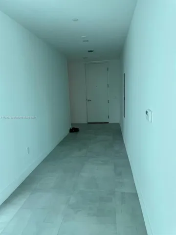 a view of a bathtub in a bathroom