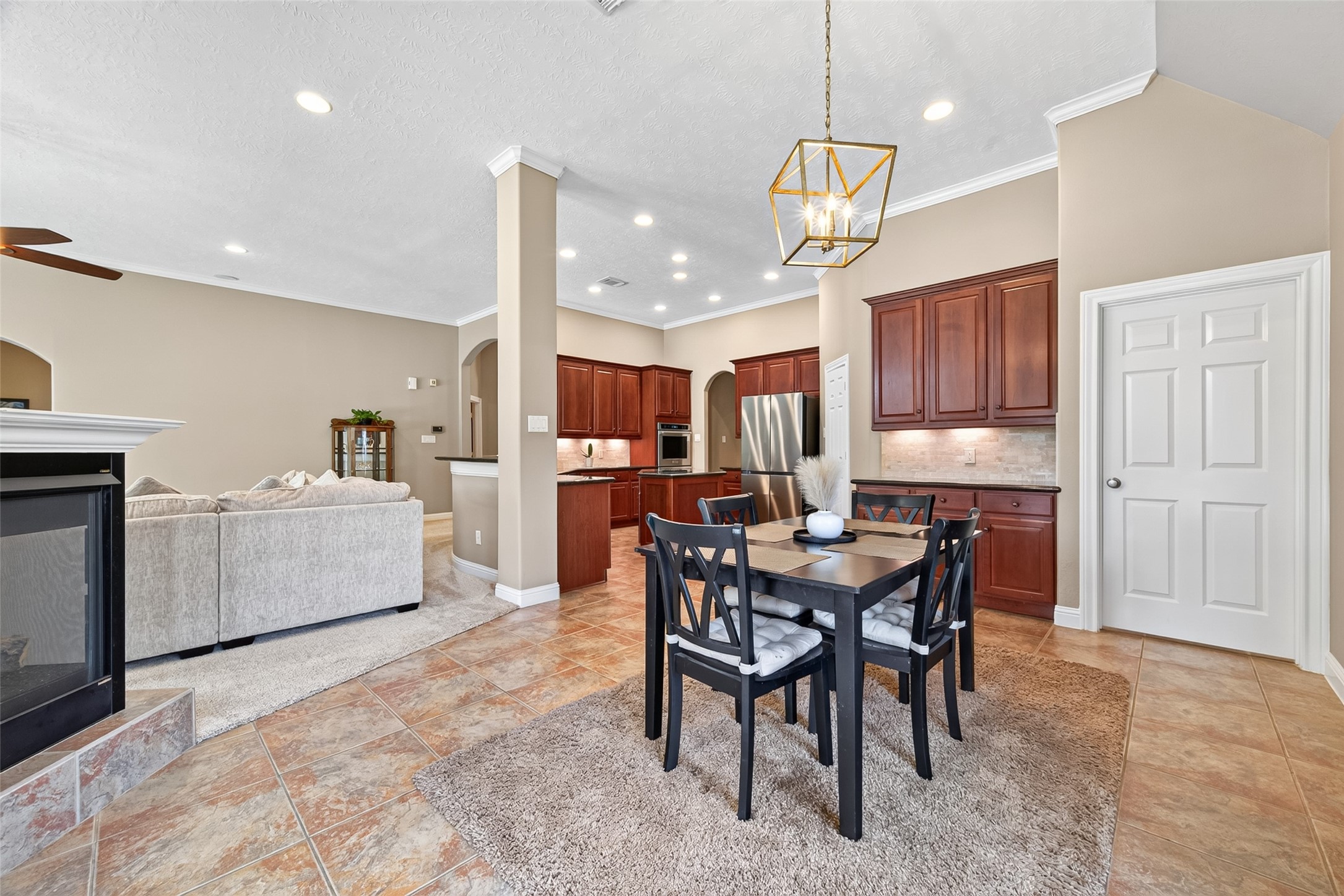8114 Hideaway Run Way Spring, TX 77389 - Photo 15 of 37 Whether you envision it as a breakfast/dining area, a stylish coffee lounge, a wine-tasting corner, or a game nook, this versatile space is ready to bring your creative vision to life.
