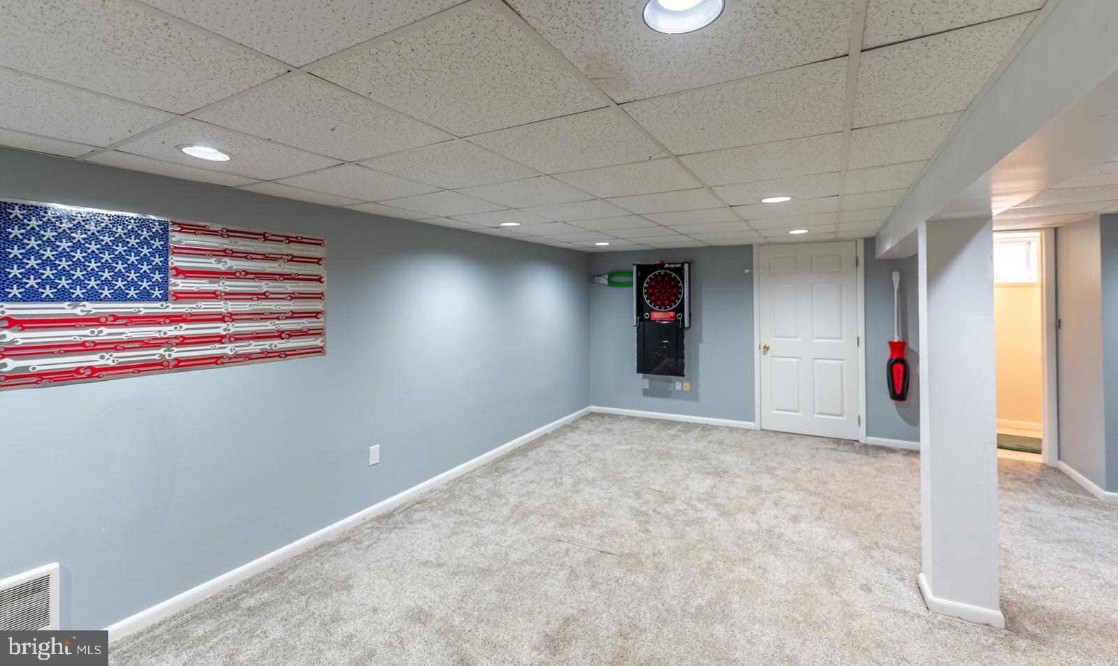 182 Rose Valley Road Pottstown, PA 19464 - Photo 46 of 52 Versatile basement with patriotic flair.