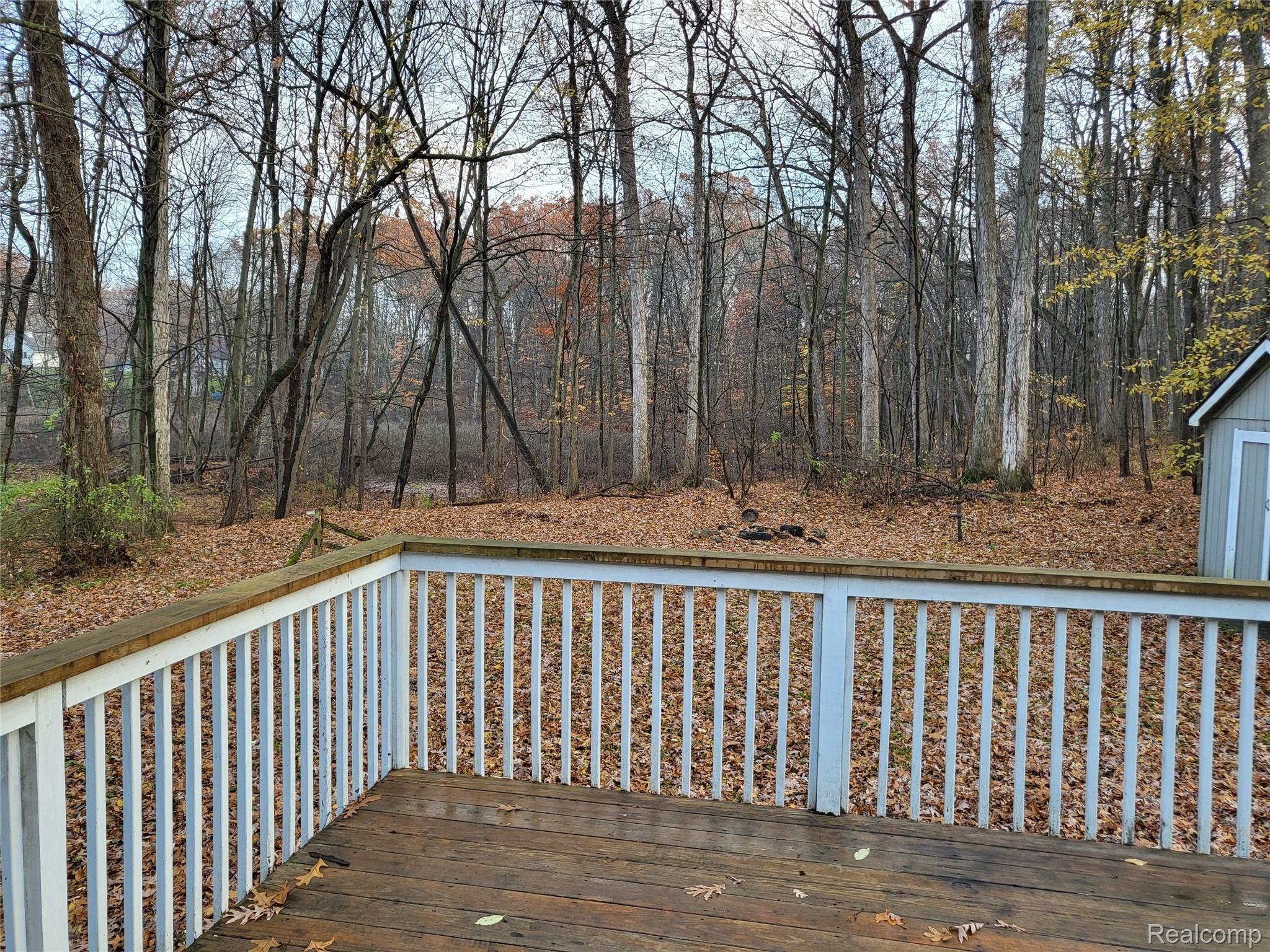 1701 Clark Lake Road Brighton, MI 48114 - Photo 30 of 34 Back Deck