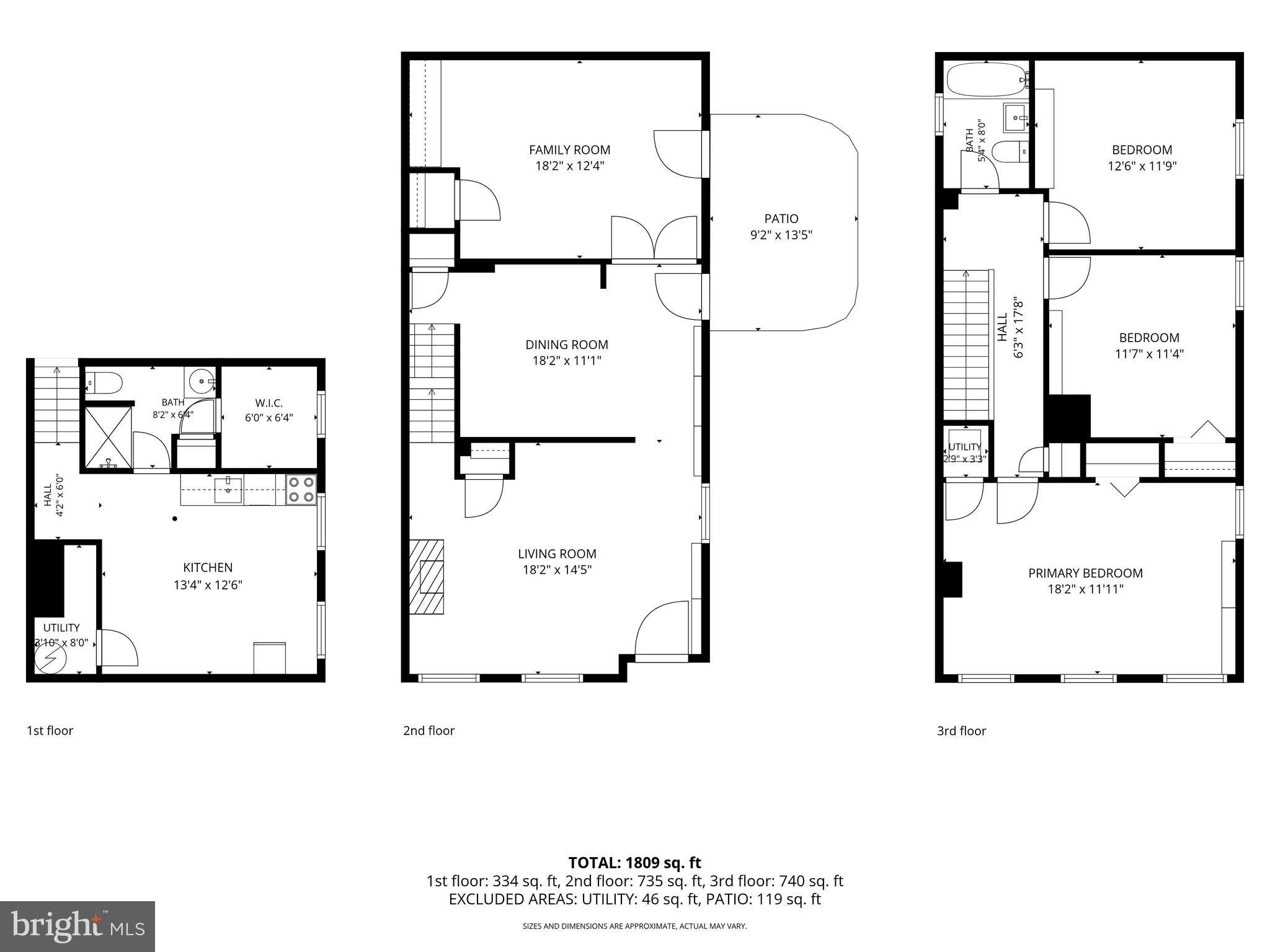 601 E Street Southeast Washington, DC 20003 - Photo 47 of 47 Combined Floor Plan